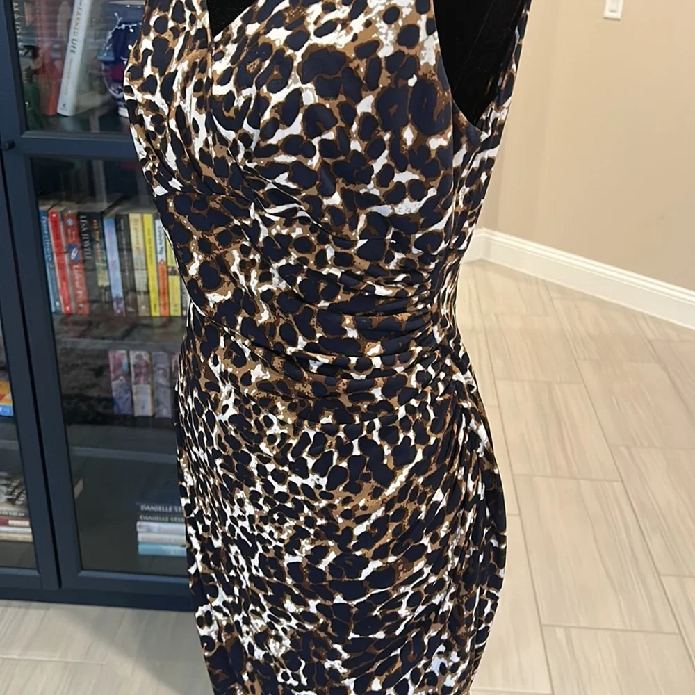 Ralph Lauren leopard print dress - Picture 2 of 5